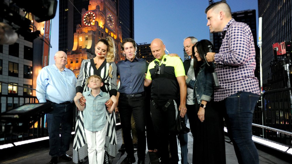  Lijana Wallenda, Joel Osteen, Nik Wallenda, Wallenda family
