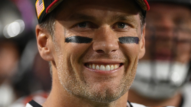 Tom Brady smiling