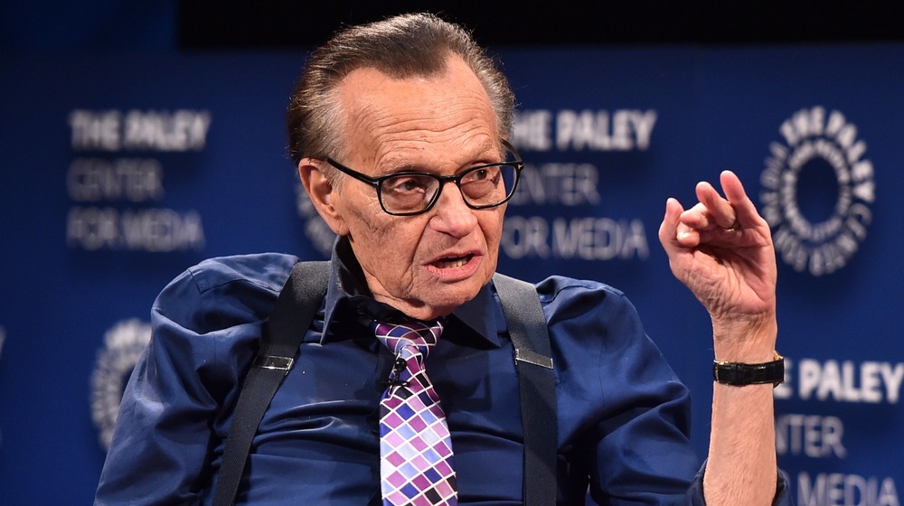  Larry king attends The Paley Center For Media Presents: A Special Evening With Dionne Warwick in 2018