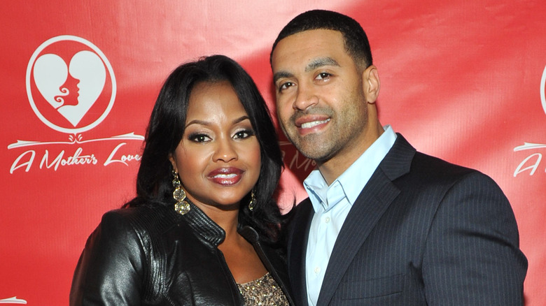 Phaedra Parks Apollo Nida red background