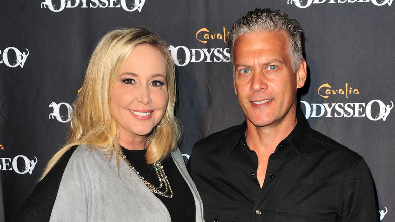 David and Shannon Beador pose together