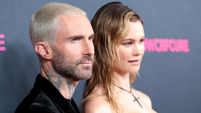 Adam Levine and Behati Prinsloo