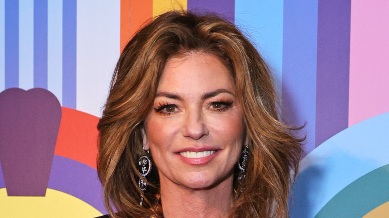 Shania Twain smiling
