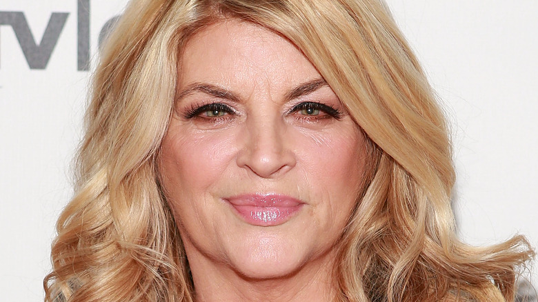 Kirstie Alley smiling