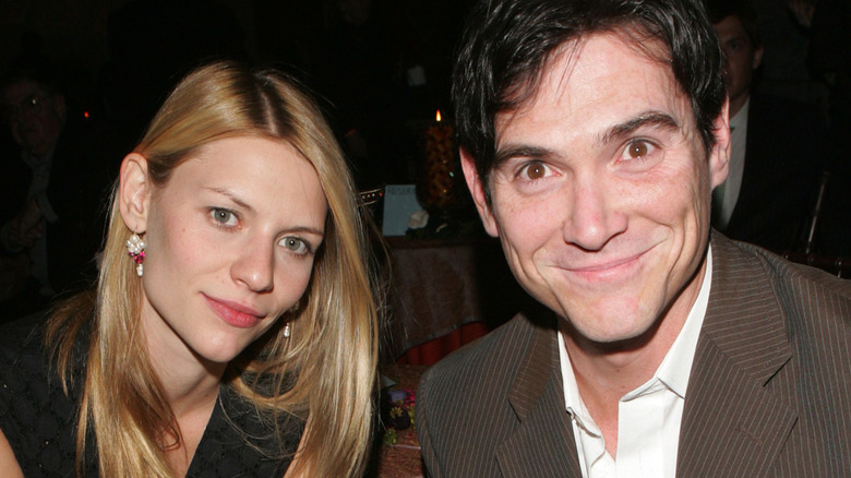 Billy Crudup smiling with Claire Danes