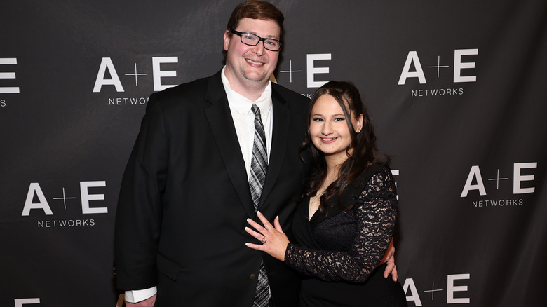 Gypsy Rose Blanchard posing with husband