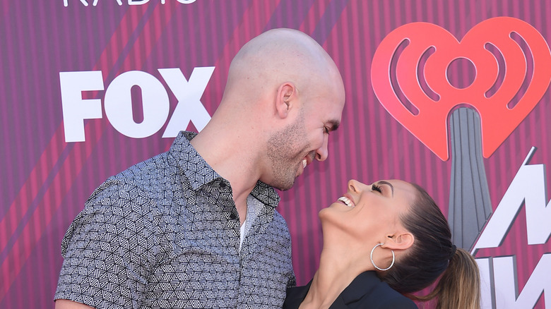 Mike Caussin with Jana Kramer