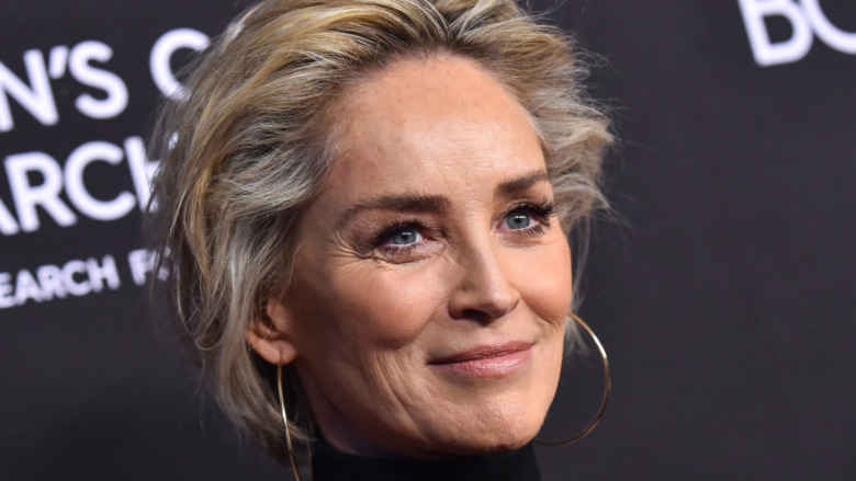 Sharon Stone smiling 