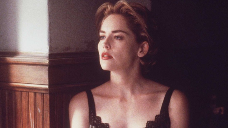 Sharon Stone in a scene from Diabolique