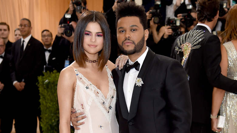 Selena Gomez and The Weeknd attending the Met Gala