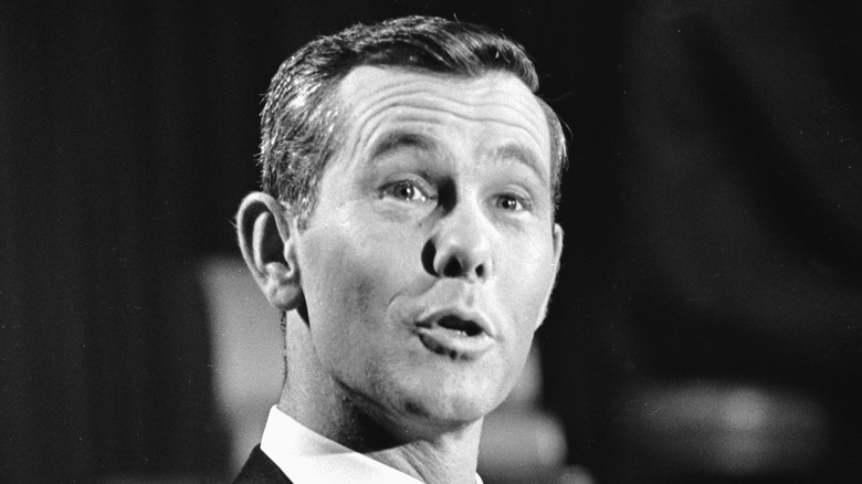 Johnny Carson speaking