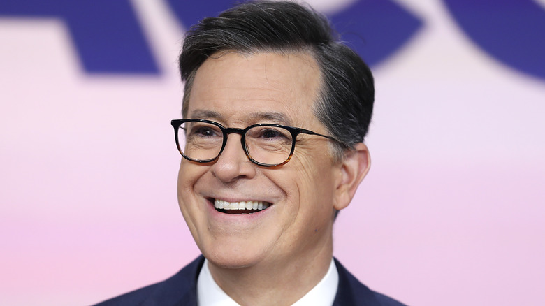Stephen Colbert smiling