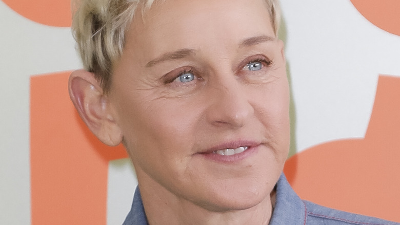 Ellen DeGeneres posing