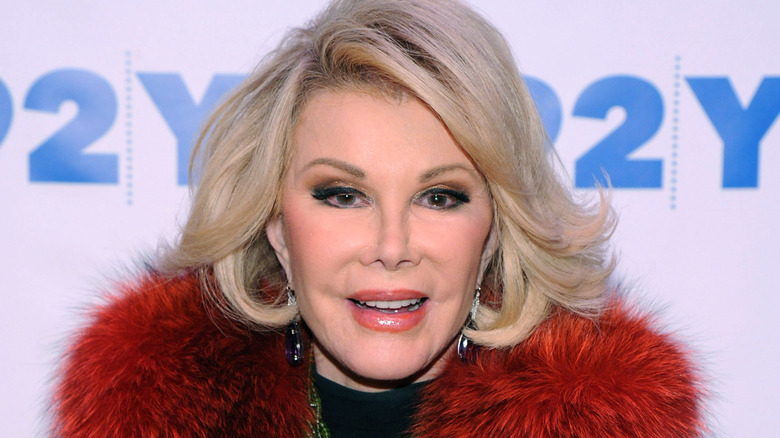 Joan Rivers at An Evening with Joan and Melissa Rivers in 2014