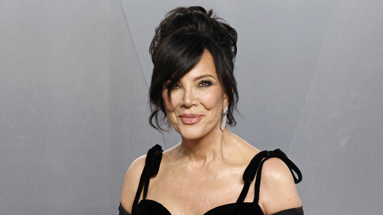Kris Jenner poses on the red carpet in 2026