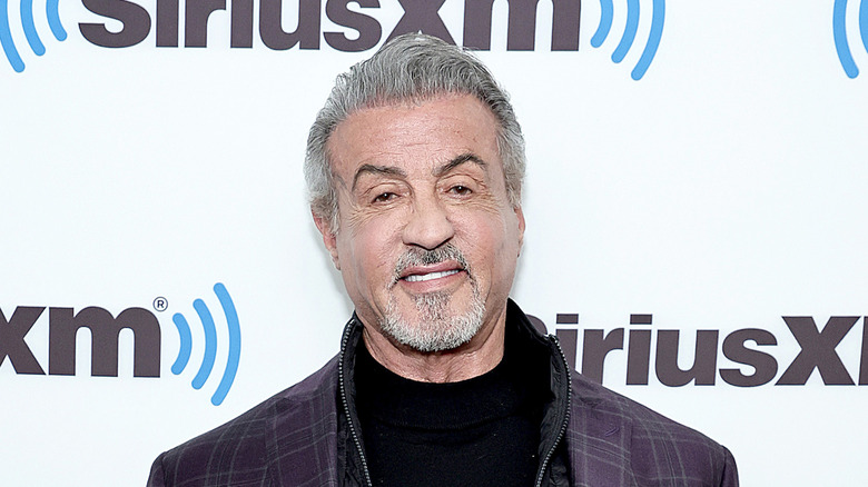 Sylvester Stallone visits SiriusXM Studios in 2022