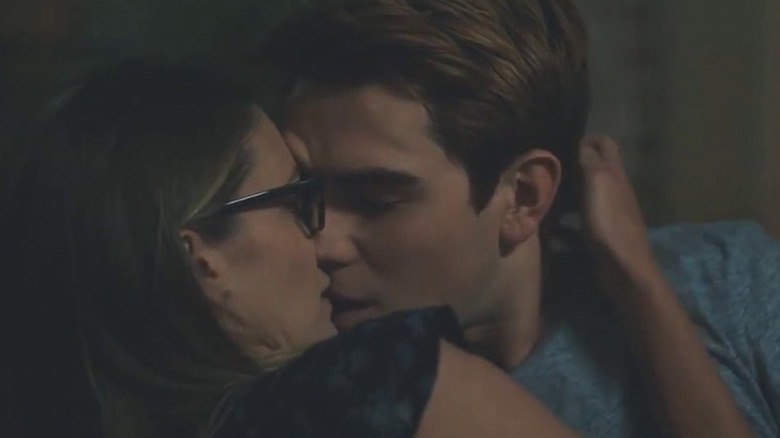 Archie and Miss Grundy in Riverdale