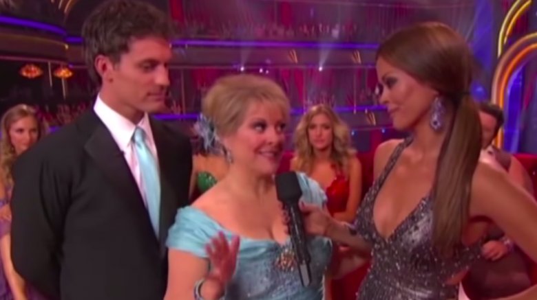Nancy Grace, Brooke Burke, and Tristan MacManus
