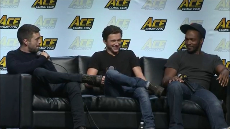 Sebastian Stan, Tom Holland, and Anthony Mackie interview