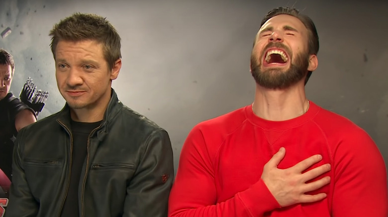 Jeremy Renner, Chris Evans