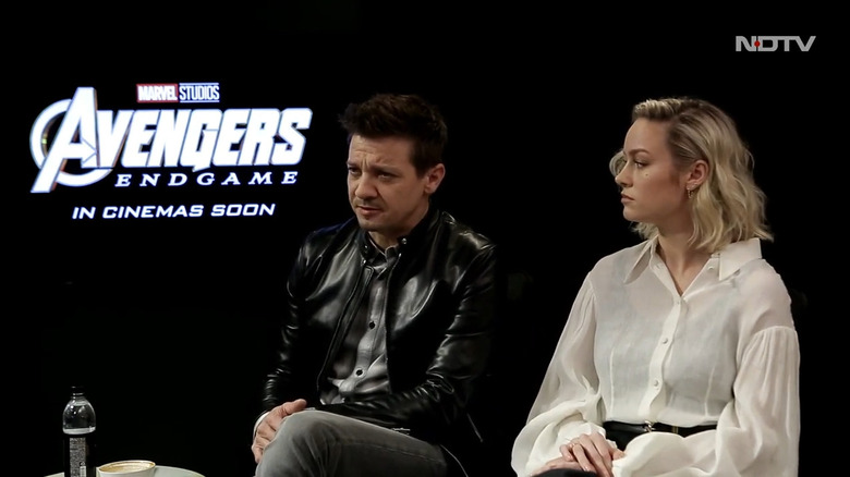Jeremy Renner and Brie Larson interview