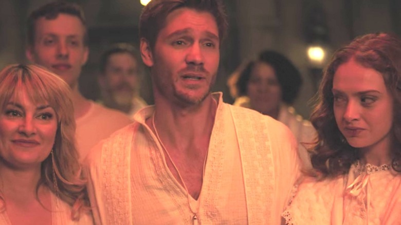Chad Michael Murray, and Zoe De Grand Maison on Riverdale