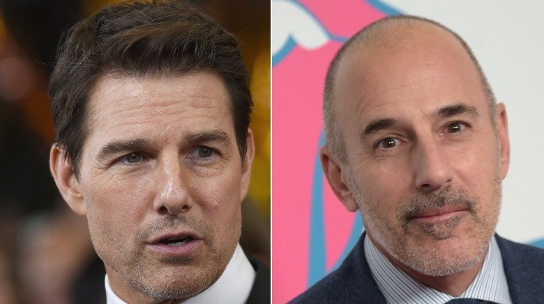 Tom Cruise and Matt Lauer