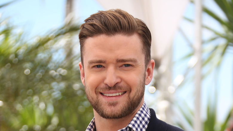 Justin Timberlake smiling