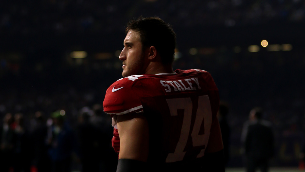 Super Bowl blackout with Joe Staley
