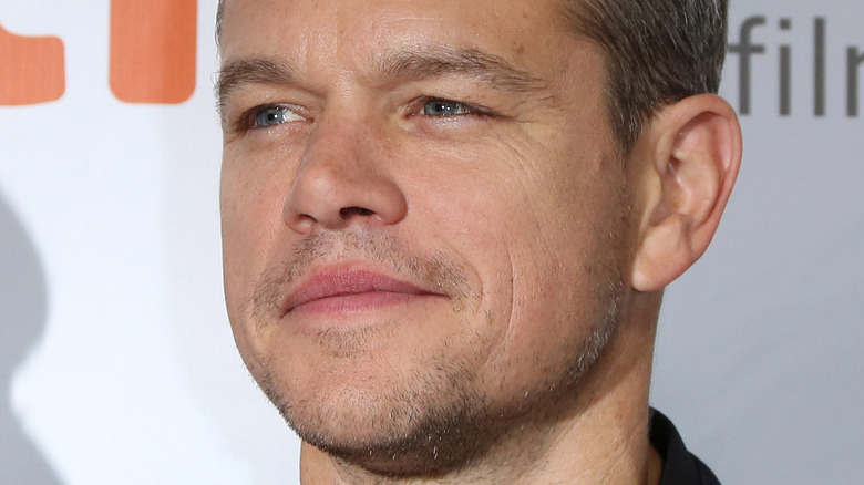 Matt Damon posing