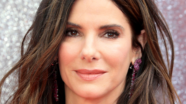 Sandra Bullock closed smile