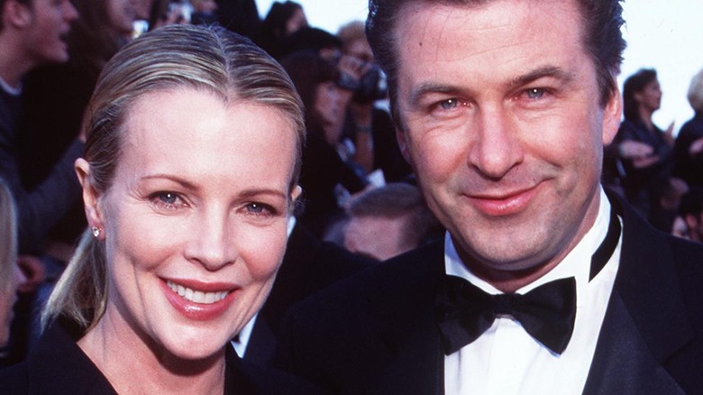 Kim Basinger and Alec Baldwin smiling