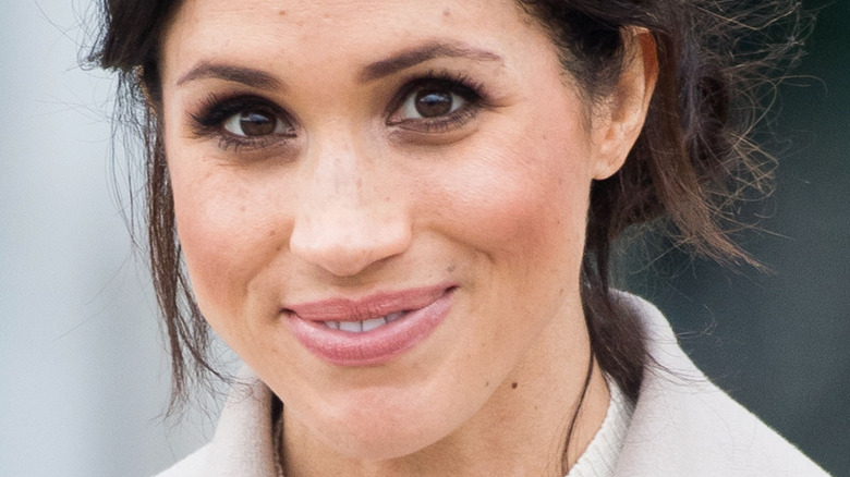 Meghan Markle smiling