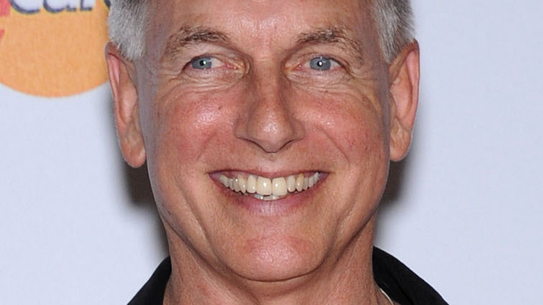 Mark Harmon smiling