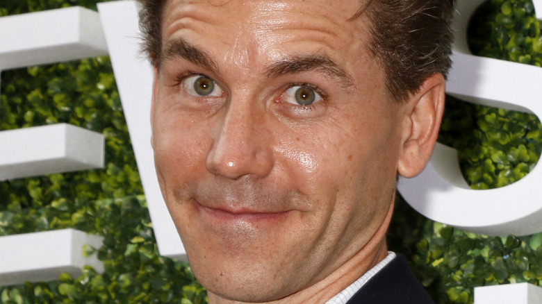 Brian Dietzen reacts on the red carpet