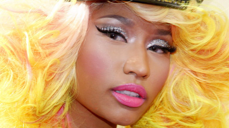 Nicki Minaj on the red carpet