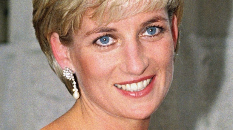 Princess Diana smiling