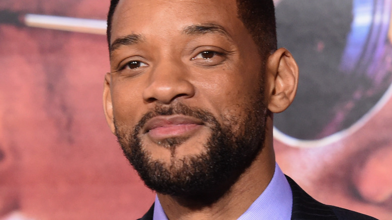 Will Smith smirking