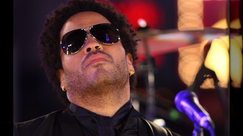 Lenny Kravitz performing