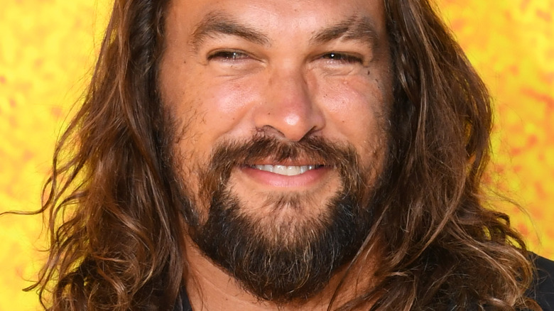 Jason Momoa smiling