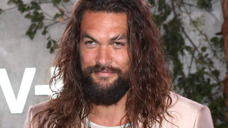 Jason Momoa smiling