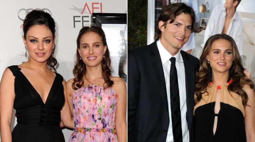 Mila Kunis, Natalie Portman, Ashton Kutcher, Natalie Portman