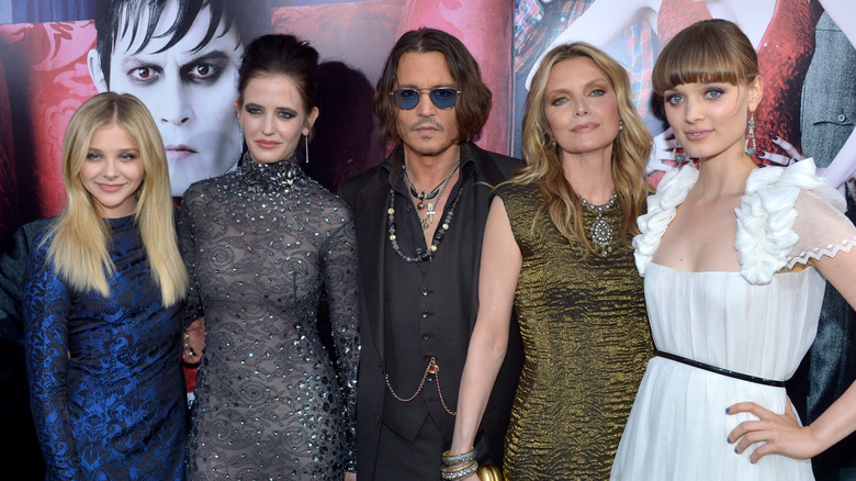 Cast of "Dark Shadows" from May 2012