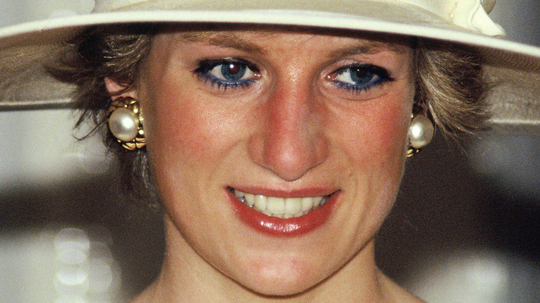 Princess Diana smiling