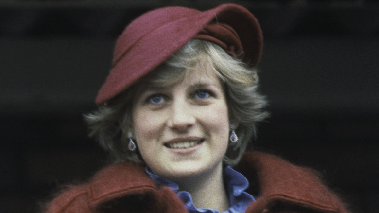 Princess Diana smiling