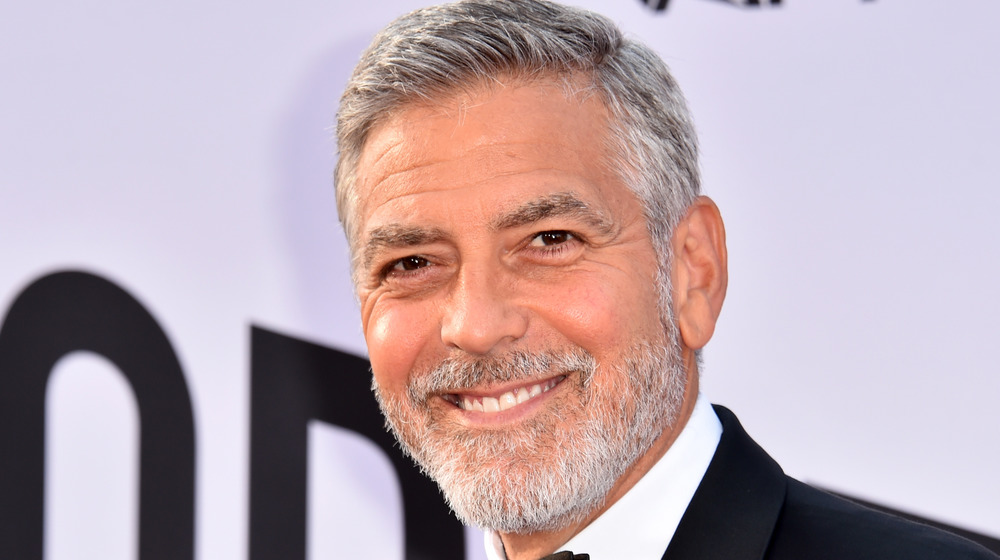 George Clooney smiling