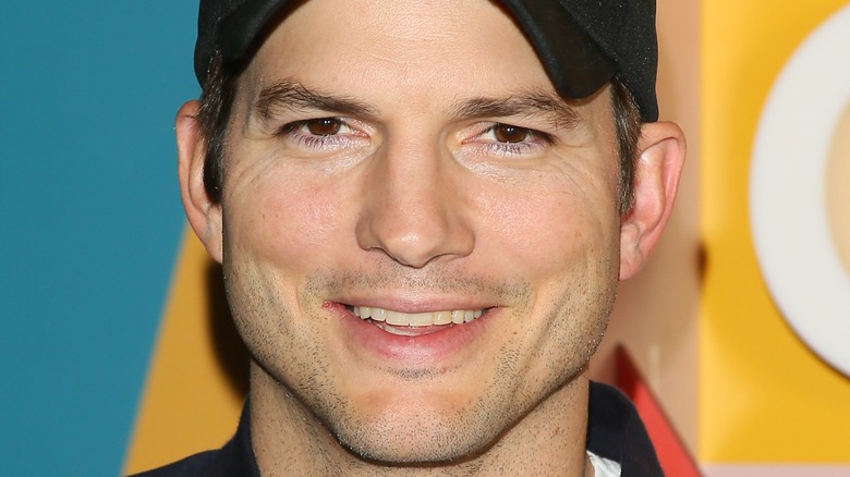 Ashton Kutcher on the red carpet