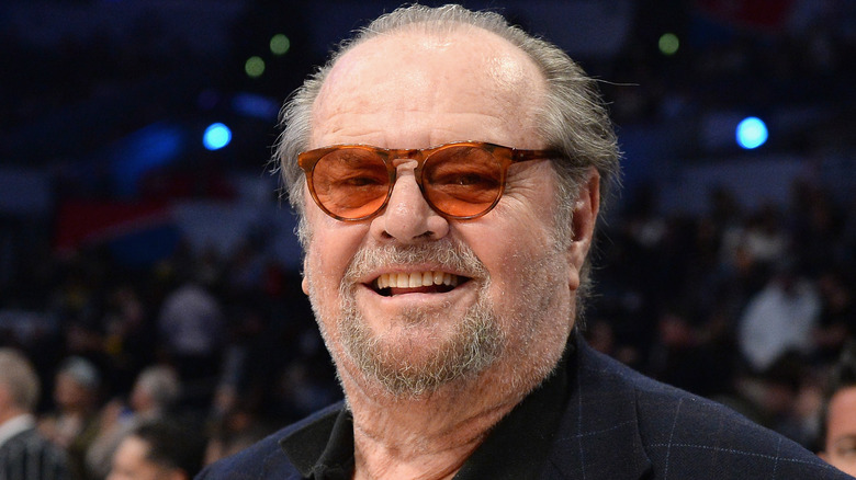 Jack Nicholson at the Staples Center in 2018