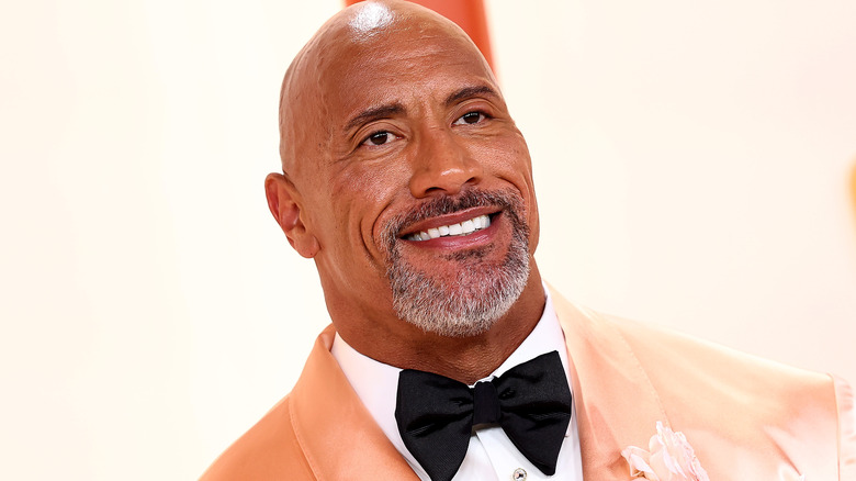 Dwayne Johnson bowtie