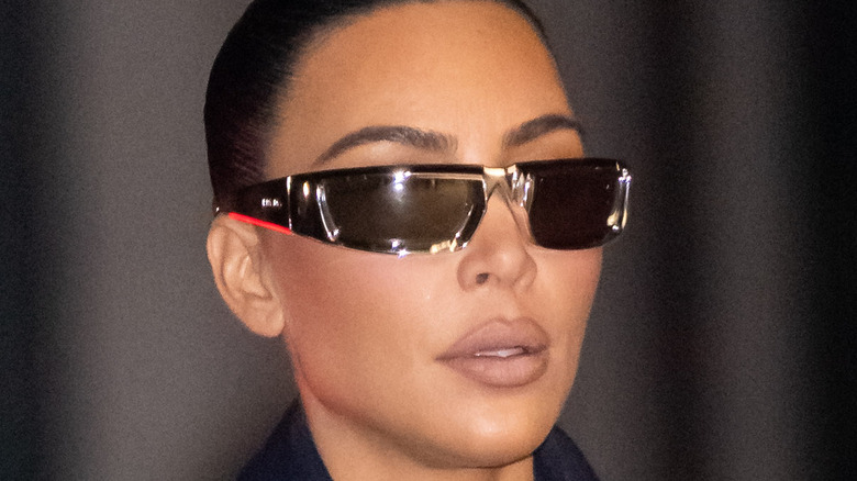 Kim Kardashian walking